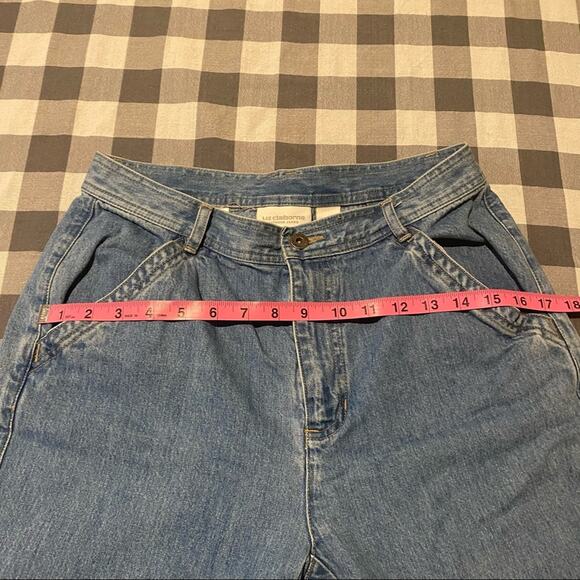 Vintage Liz Claiborne Mom Jean Capris Women's Size 8 Light Wash High Waisted - Picture 7 of 10
